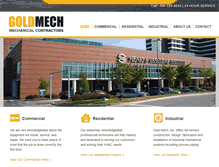 Tablet Screenshot of goldmech.com